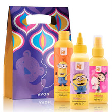 Load image into Gallery viewer, Avon Minions Strawberry Bathtime Gift Set for Girls
