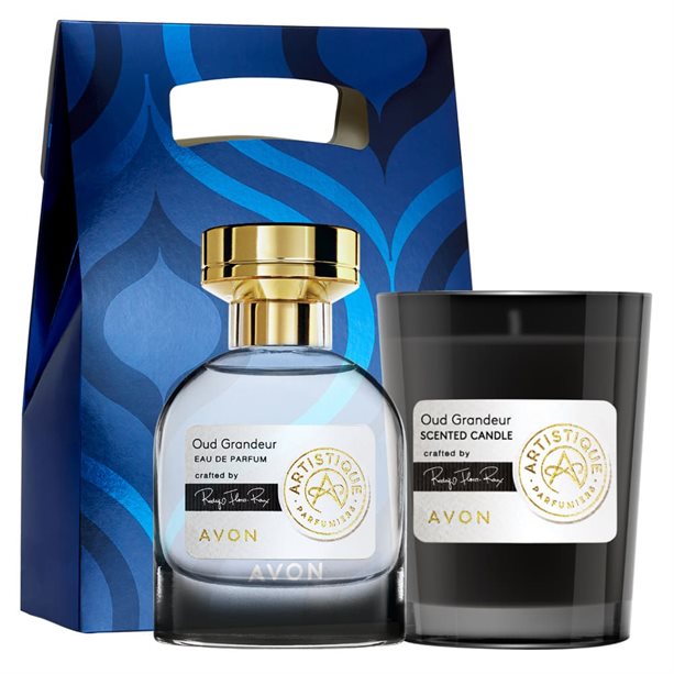 Parfum AVON Oud Grandeur - Eau De Parfum Mixte 50ml - Notes Boisées Et Vanillées - Homme & Femme