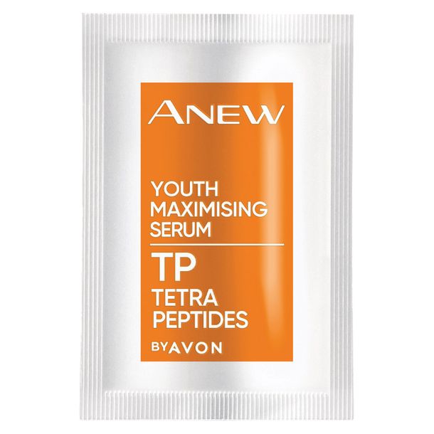 Avon Anew Youth Maximising Serum TP Tetra Peptides Sample Sachet - 2ml