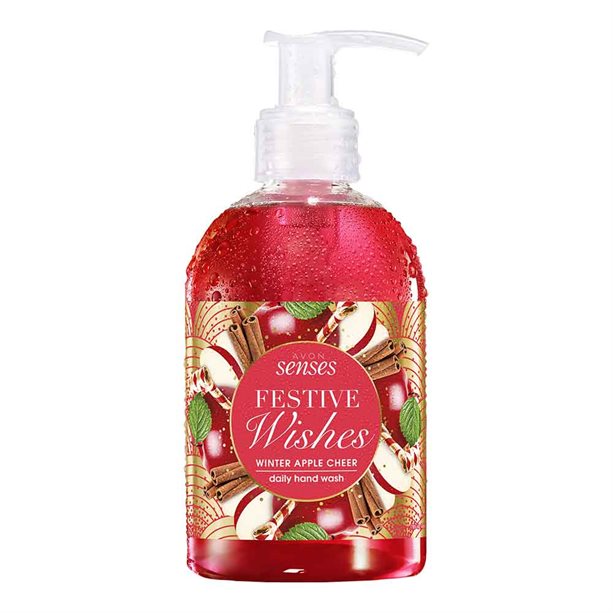 Avon Festive Wishes Winter Apple Cheer Hand Wash - 250ml (Limited Edition)