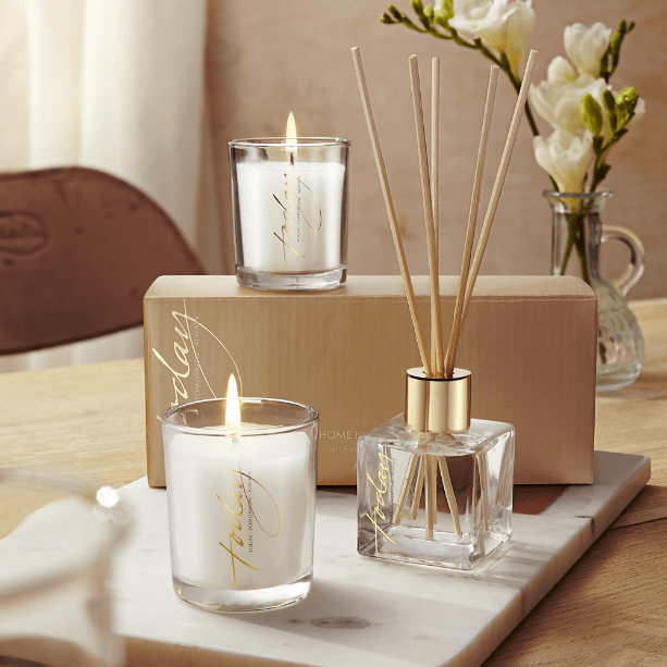 Anon Today Home Fragrance Gift Set (diffuser + 2 candles)